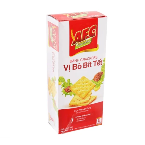 Bánh AFC bò bít tết 172gr/16