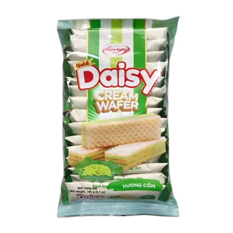 Bánh kem xốp  Gold Daisy cốm 145gr