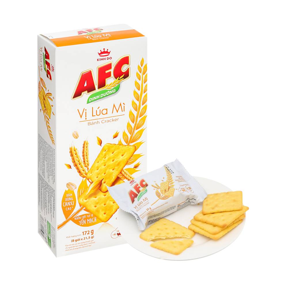 Bánh AFC lúa mì 172gr/16