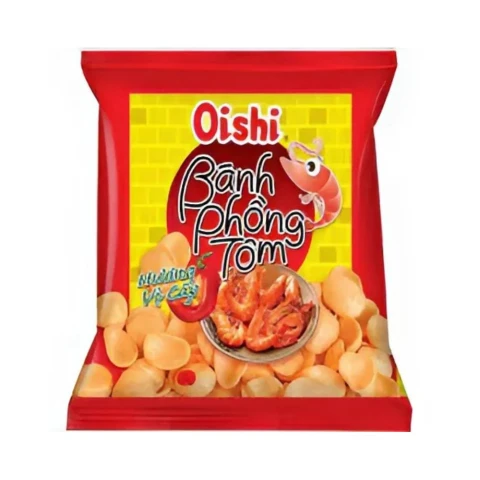 Snack Oishi  bánh phồng tôm 12gr