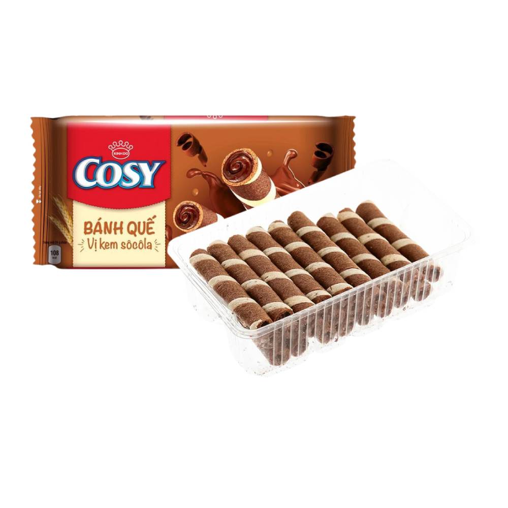 Bánh quế cosy sô cô la 117gr/24