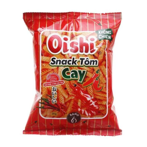 Snack Oishi tôm cay 32gr
