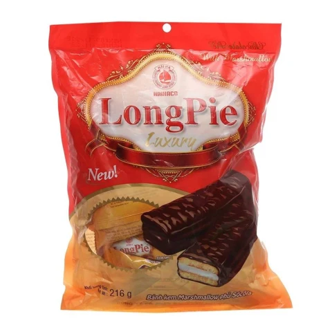 Bánh LongPie Luxury  túi 216g/24