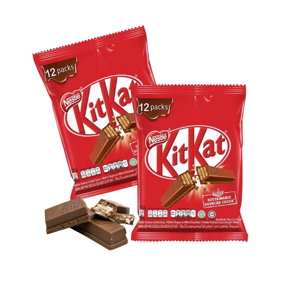 Sô cô la Kitkat gói  10 thanh x15gr/48.