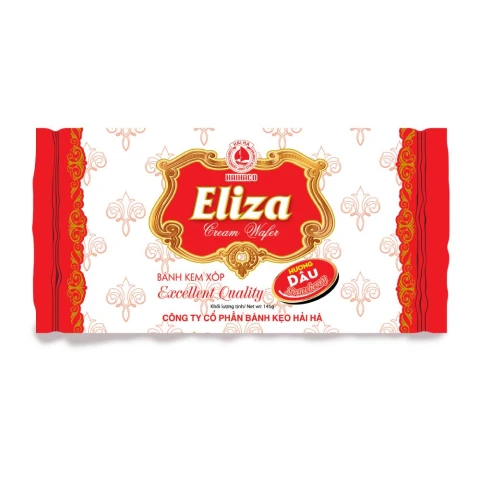 Bánh kem xốp Eliza vị dâu 145g/40 tem
