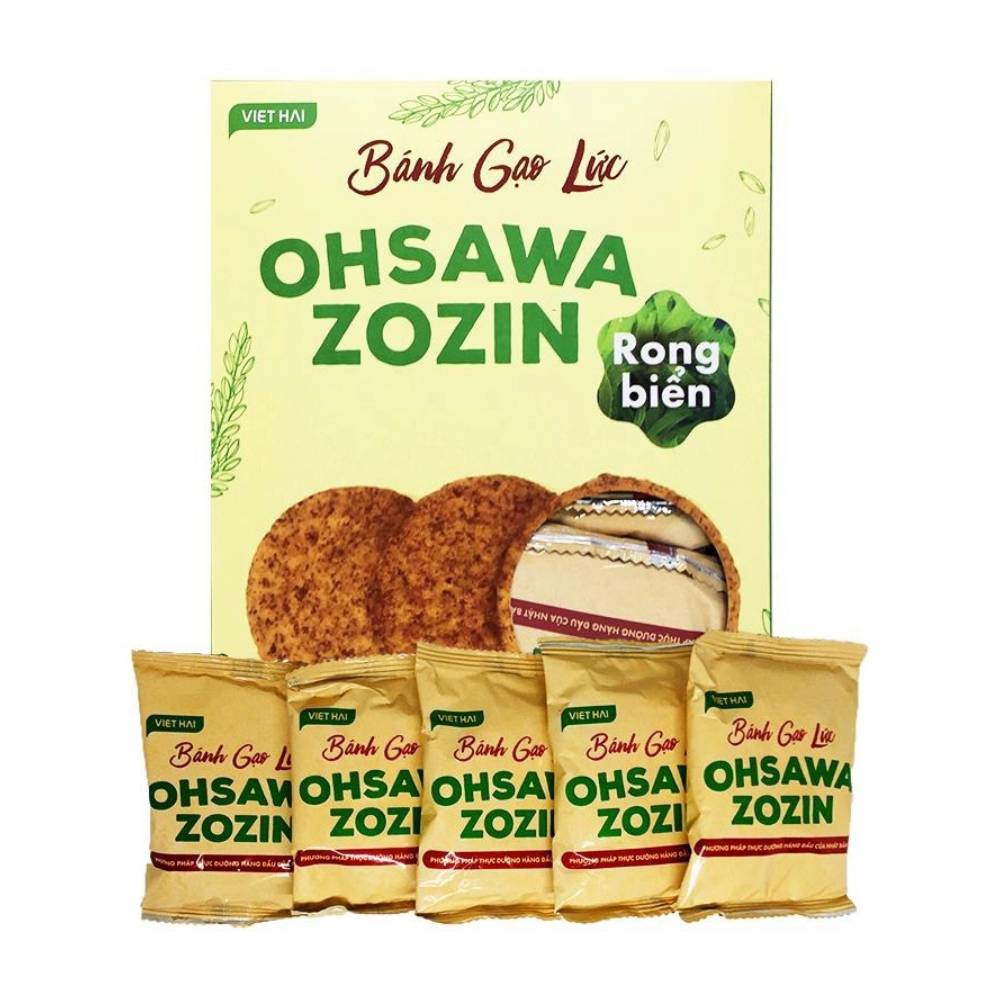 Bánh gạo lứt  Ohsawa Zozin vị rong biển 125g