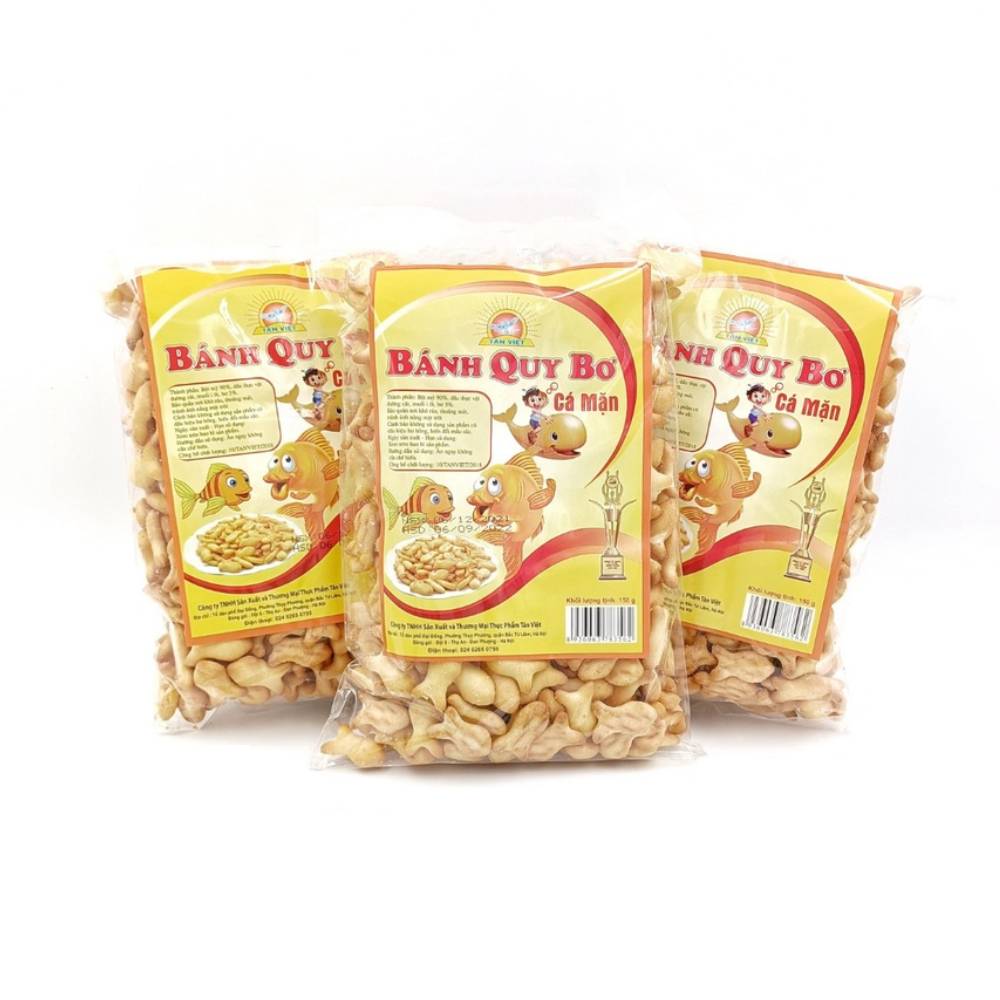 Bánh cá mặn Tân Việt  150gr