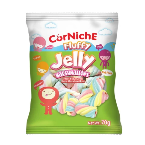 Kẹo Fluffy Jelly Marshmallows  70gr