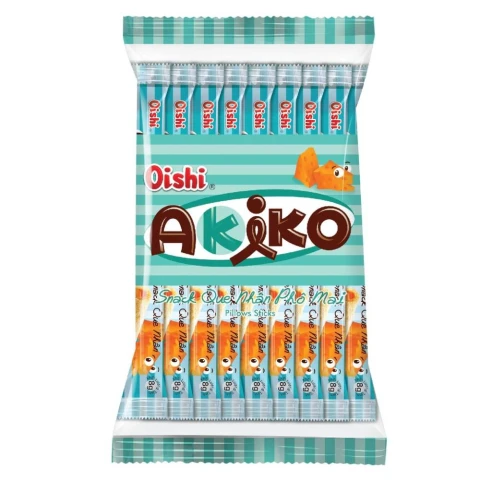 Bánh que Oishi Akiko nhân phô mai 140gr