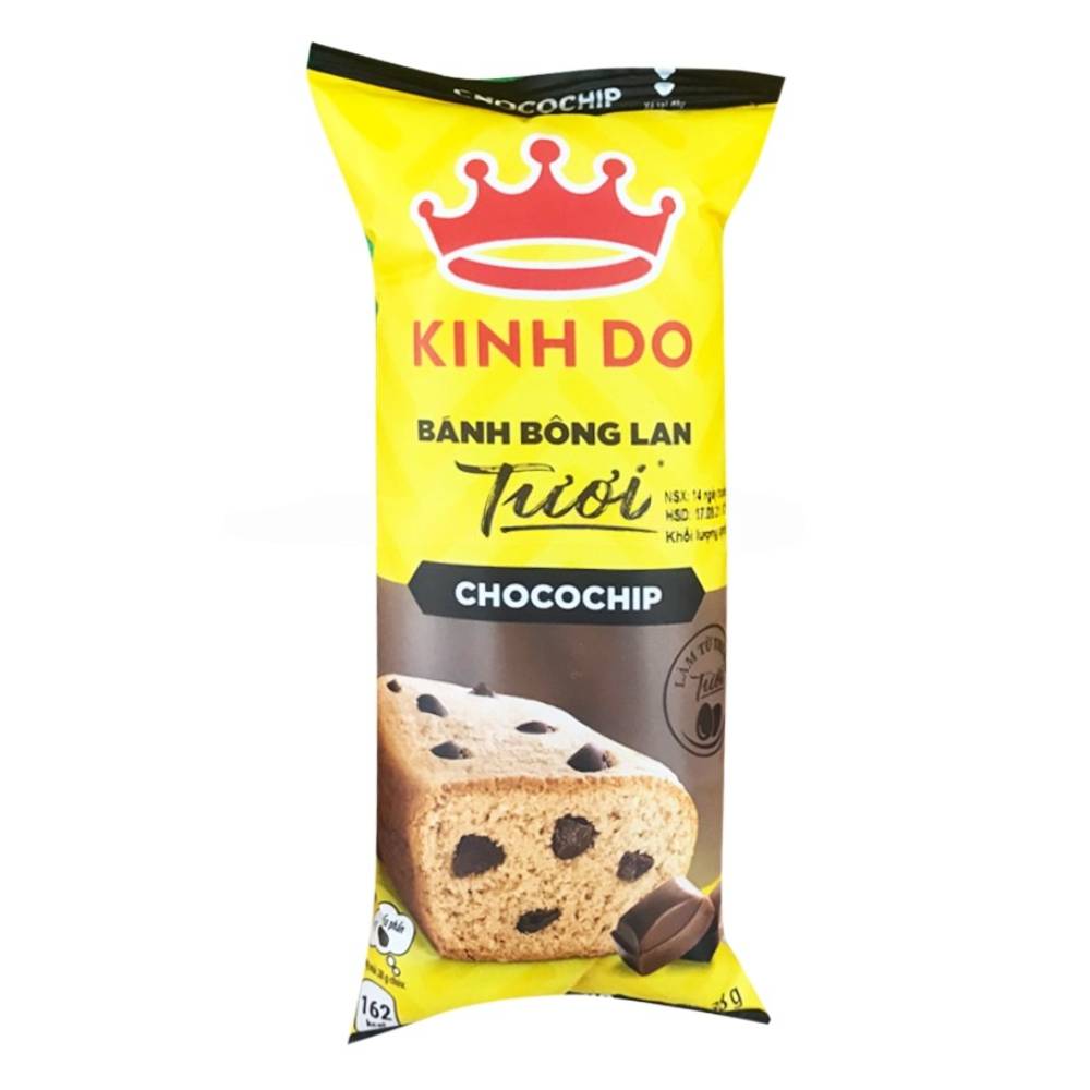 Bánh bông lan tươi Kinh Đô chocochip 38g