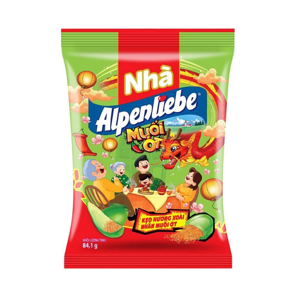 Kẹo  Alpenliebe  hương xoài nhân muối ớt  87gr