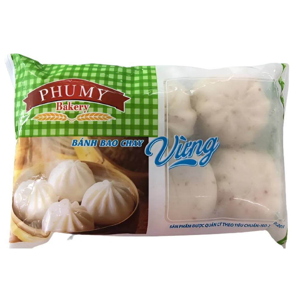 Bánh bao Phú Mỹ chay vừng 180gr