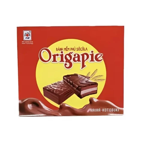 Bánh mềm  Origapie phủ sô cô la 240gr