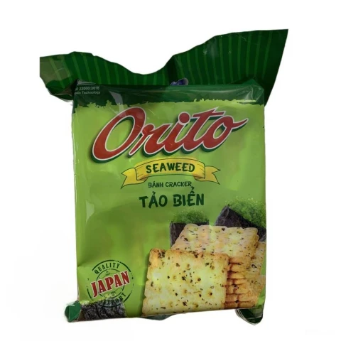 Bánh Cracker  Hải Hà Kotobuki tảo biển  200gr
