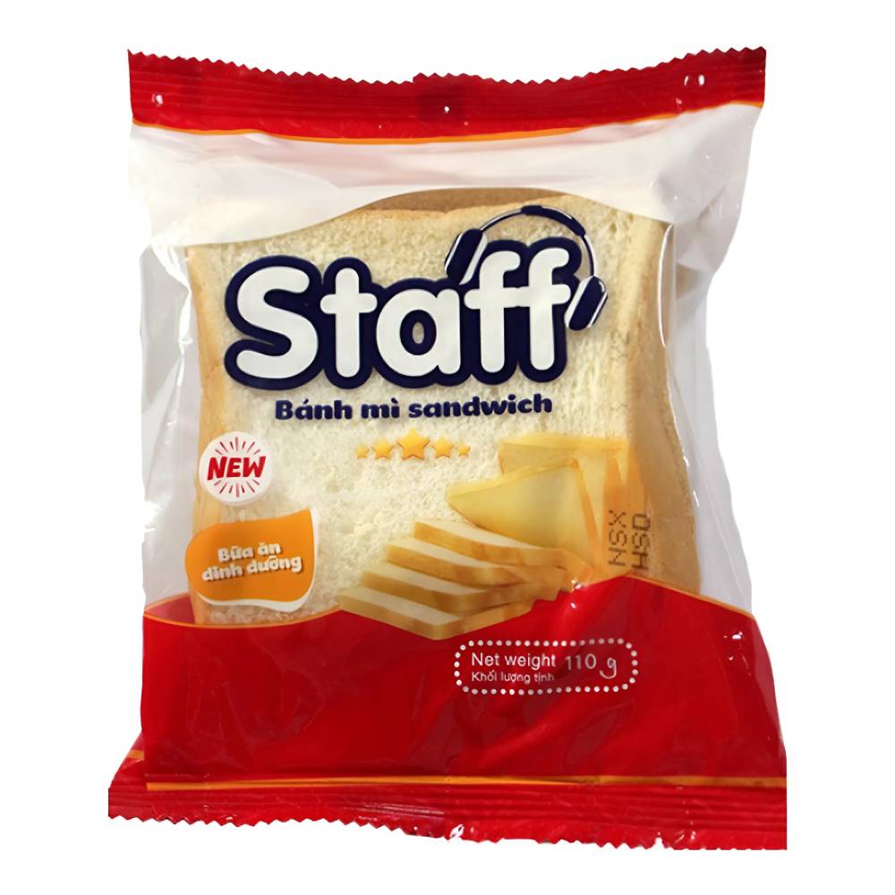 Bánh mì Sandwich  Staff Hữu Nghị  110gr