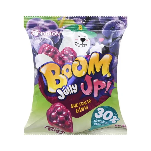 Kẹo dẻo  Boom  vị nho  52,5gr