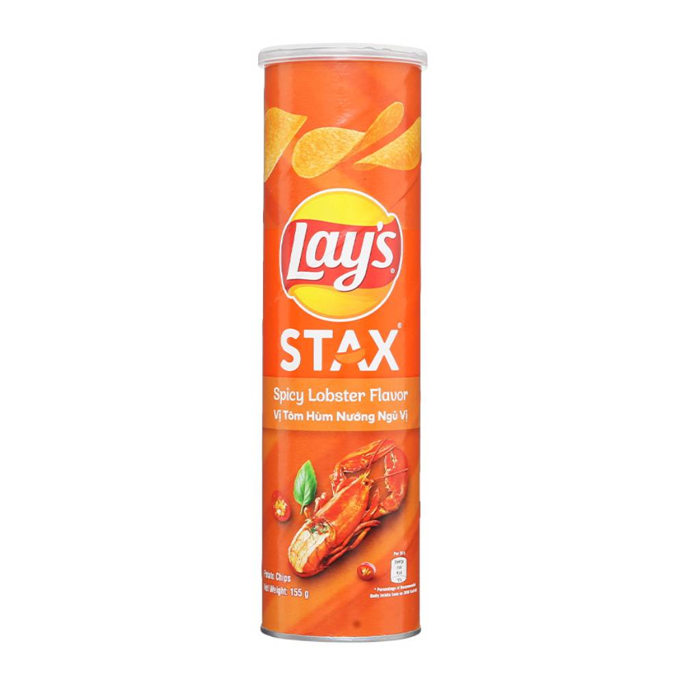 Lay's Stax Malay vị tôm hướng ngũ vị 145gr