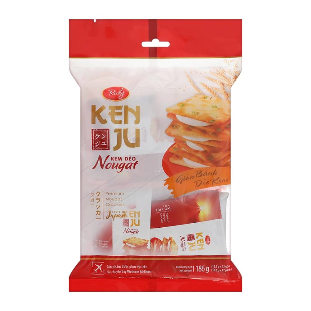 Bánh Kenju kem dẻo 186gr