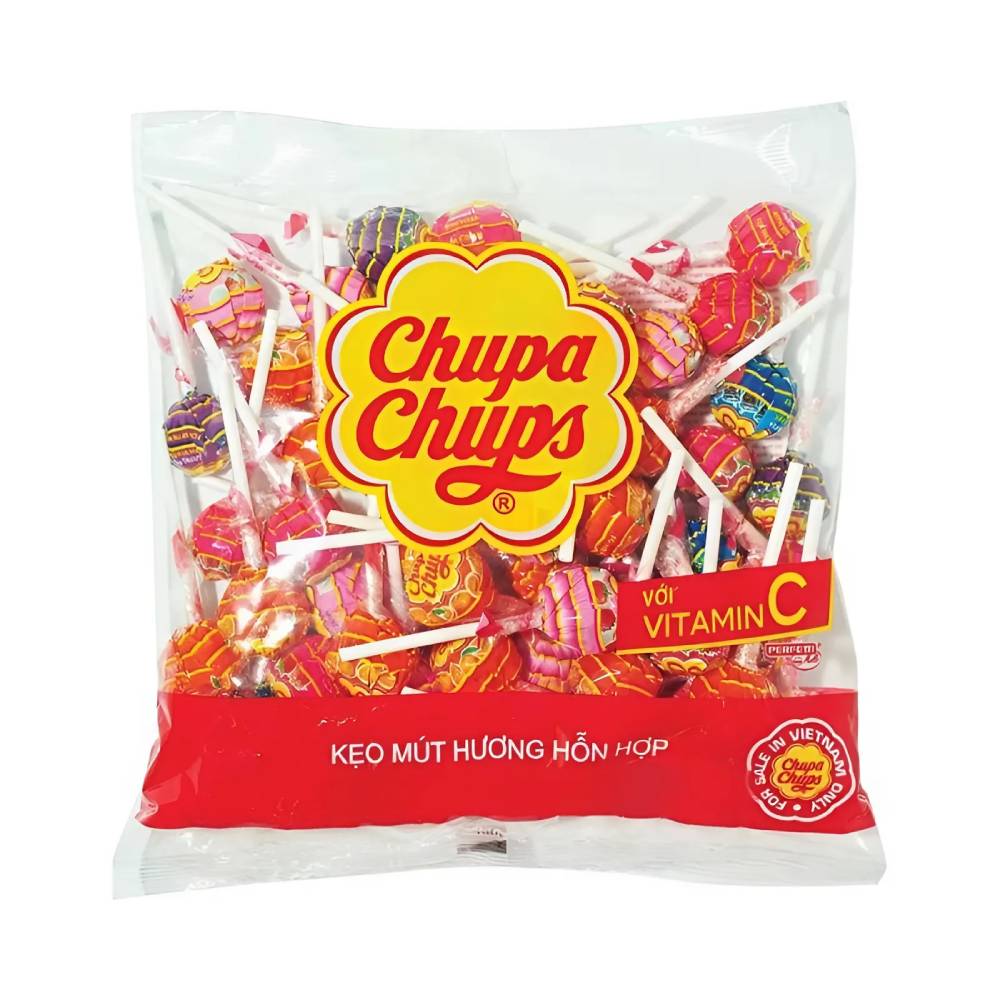 Kẹo mút  Chupa Chups  hỗn hợp  558gr