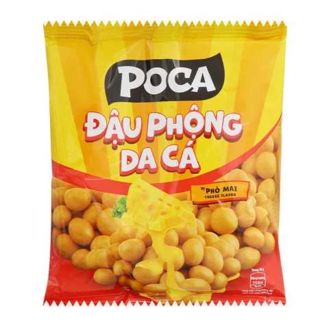 Đậu phộng da cá Poca vị phô mai 75gr
