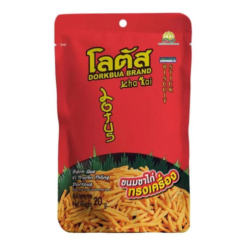 Bánh que Dorkbua vị truyền thống 20gr
