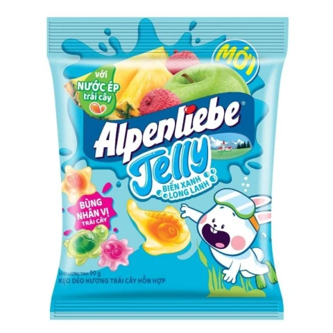 Kẹo dẻo Alpenliebe Jelly biển xanh long lanh  90gr