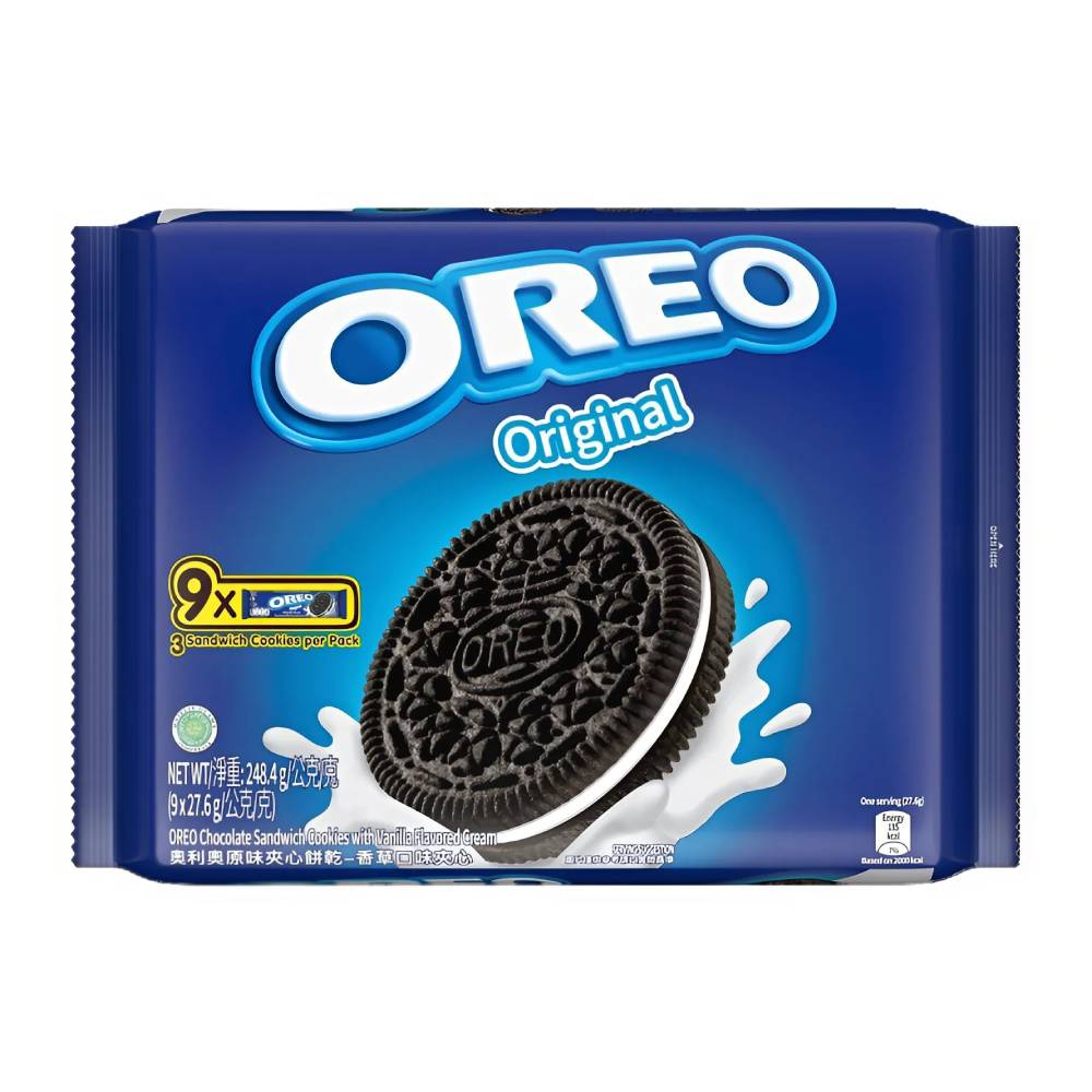 Bánh Oreo Vani gói 248,4gr (9*26,5gr)/12