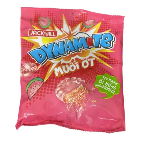 Kẹo  Dynamite ổi hồng nhân muối ớt  96gr