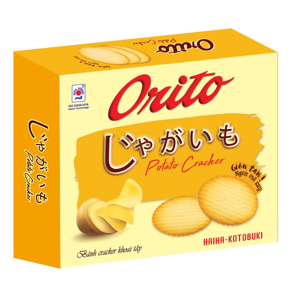 Bánh Cracker Orito -  Hải Hà Kotobuki khoai tây 250gr