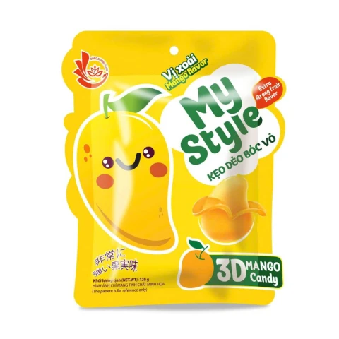 Kẹo dẻo bóc vỏ Đông Dương vị xoài 180gr