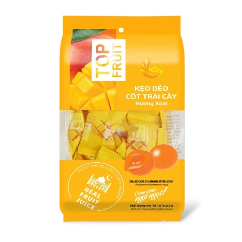 Kẹo dẻo  Top Fruit vị xoài 280gr