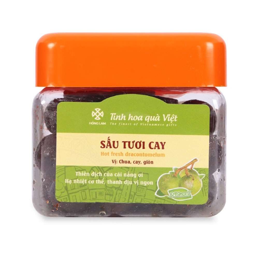 Ô mai  Hồng Lam  sấu tươi cay 300gr