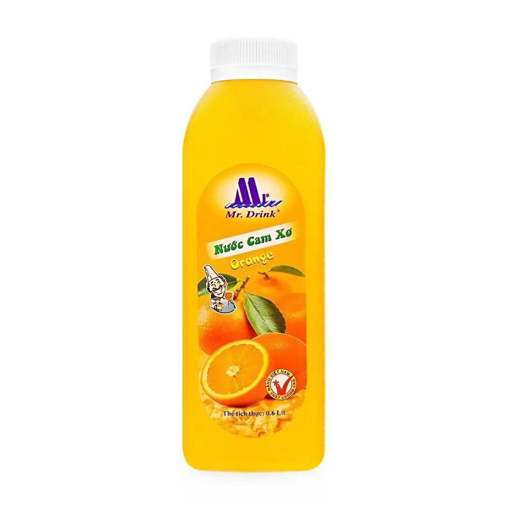 Nước cam xơ  Mr Drink 600ml/24