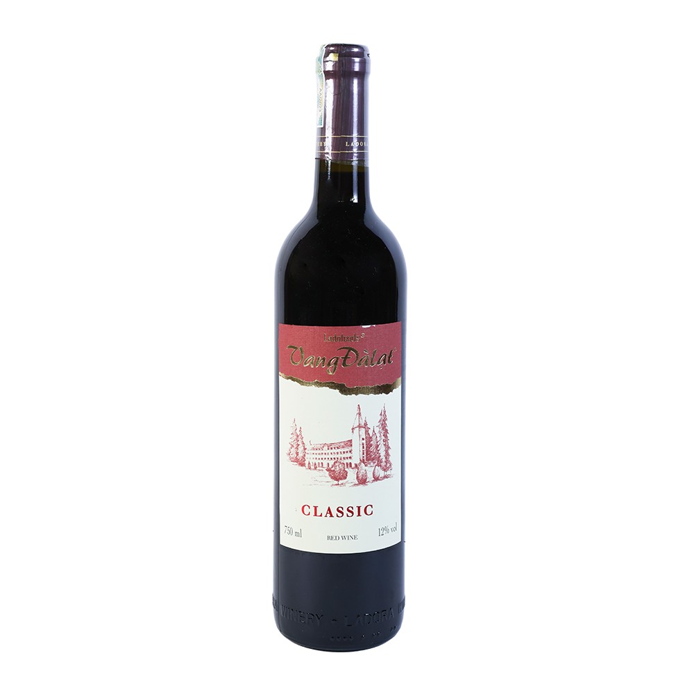 Vang  Đà Lạt  đỏ  750ml