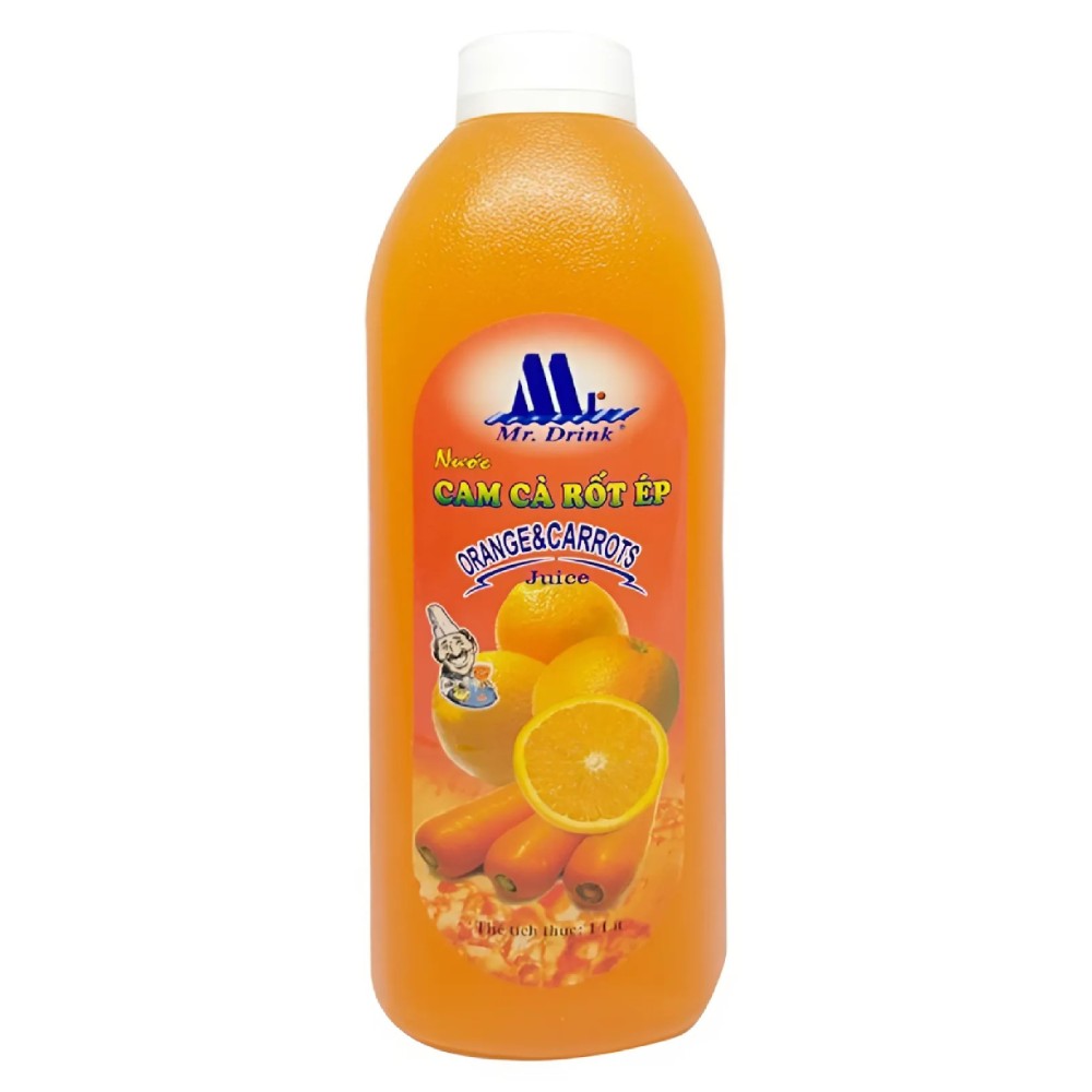 Nước cam cà rốt ép Mr Drink   600ml