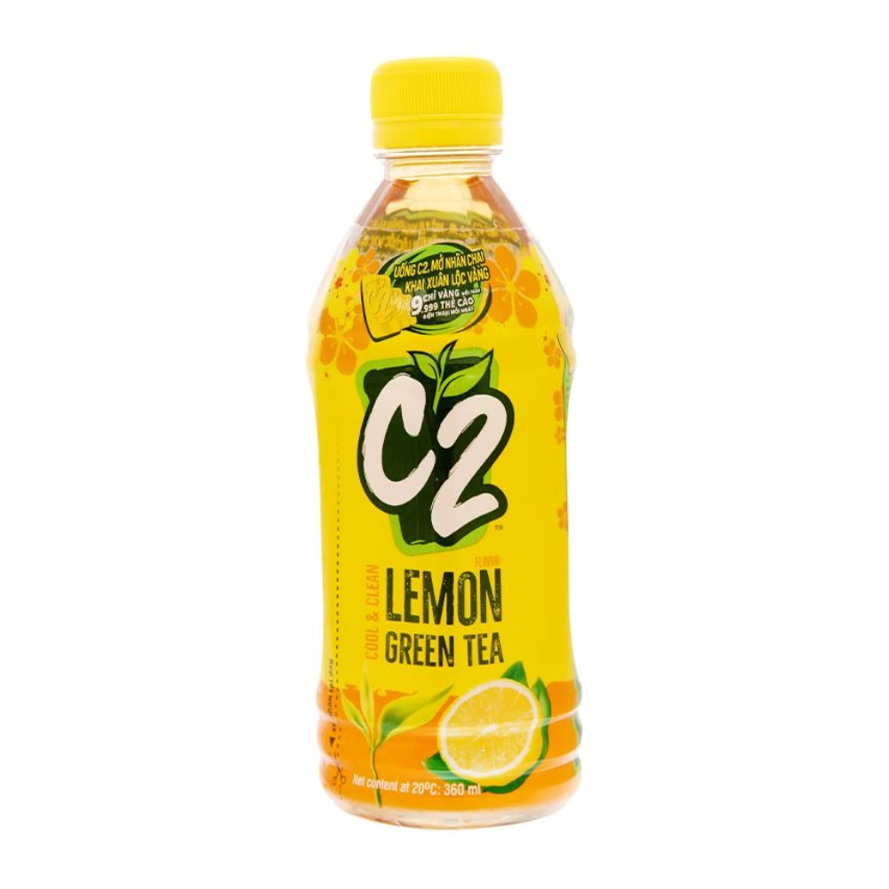 Nước trà xanh C2 hương chanh 335ml