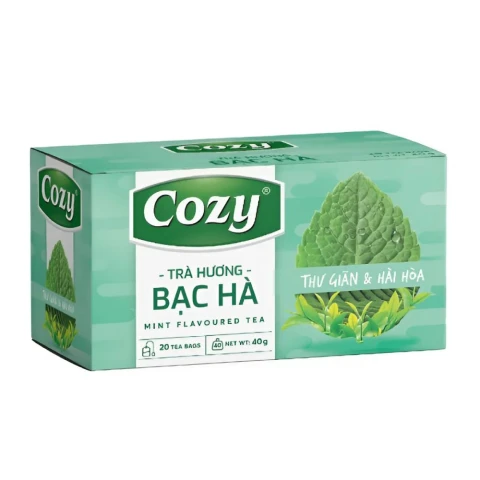 Trà Cozy hương Bạc hà 50gr 36/T