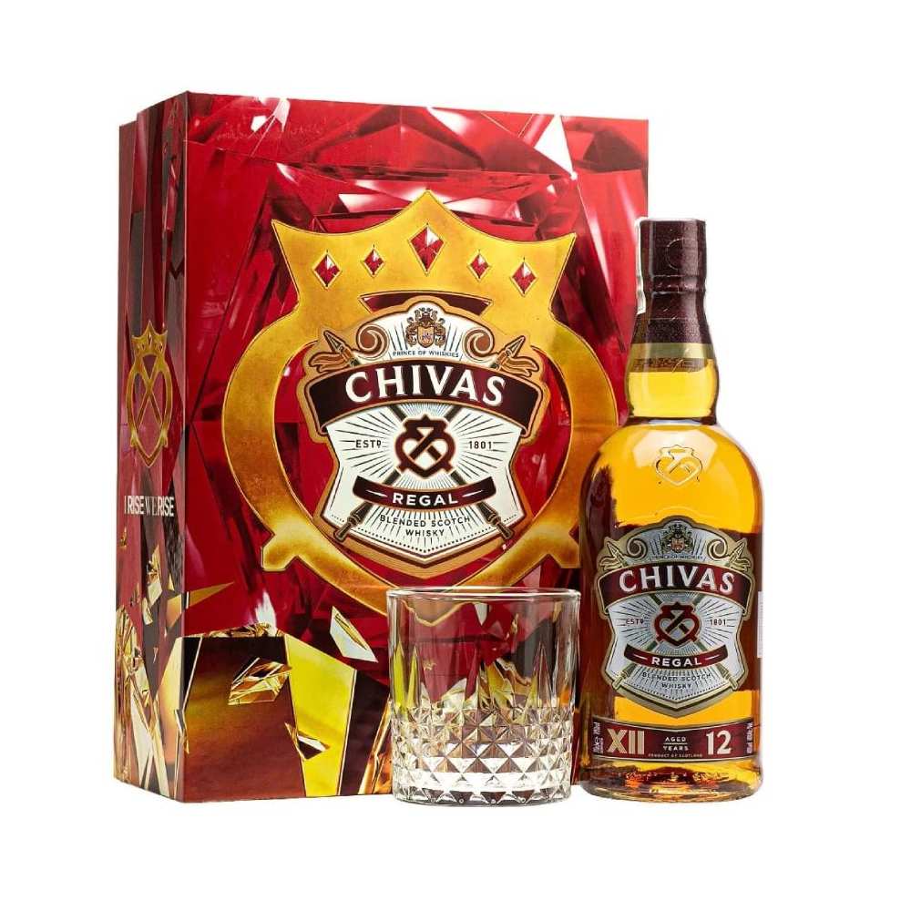 Hộp quà rượu Chivas 12 năm 75cl