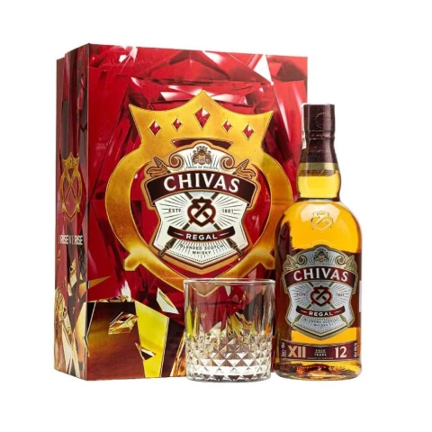 Hộp quà rượu Chivas 12 năm 75cl