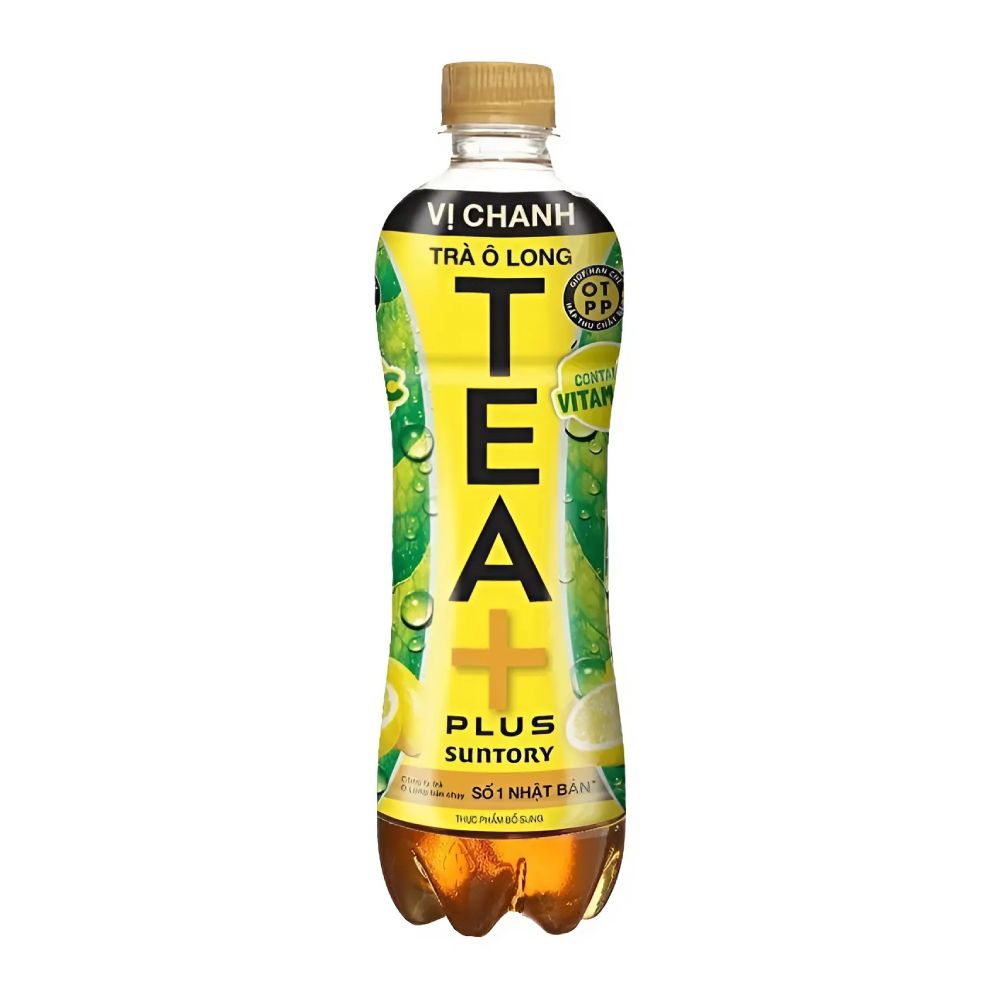 Trà ô long Tea Plus vị chanh 450ml