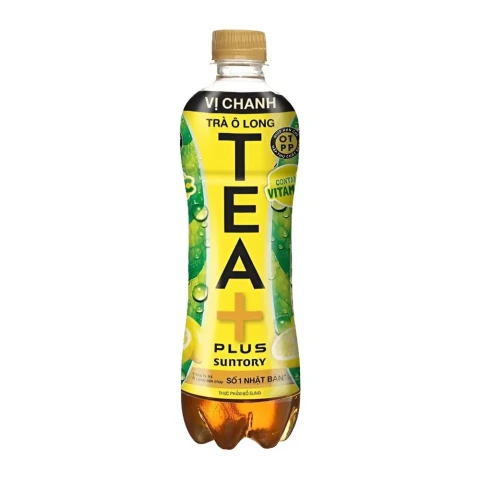 Trà ô long Tea Plus vị chanh 450ml