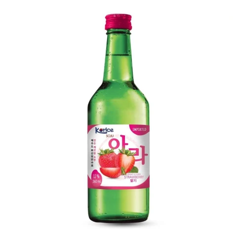 Rượu  Jinro vị dâu 360ml