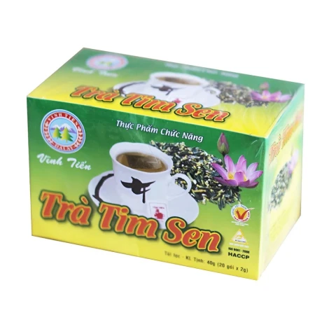 Trà tim sen Vĩnh Tiến  40gr