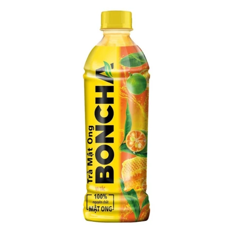 Nước trà mật ong Boncha vị tắc  450ml
