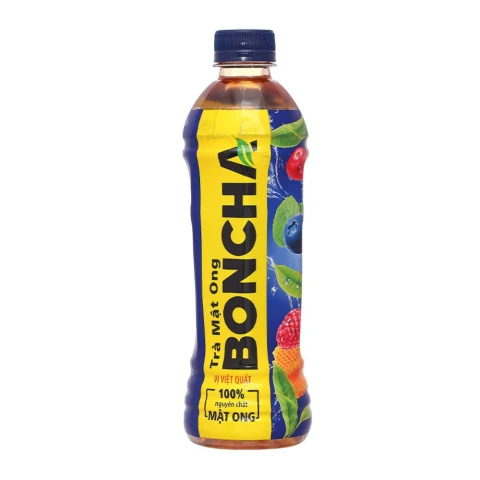 Nước trà mật ong Boncha vị việt quất  450ml