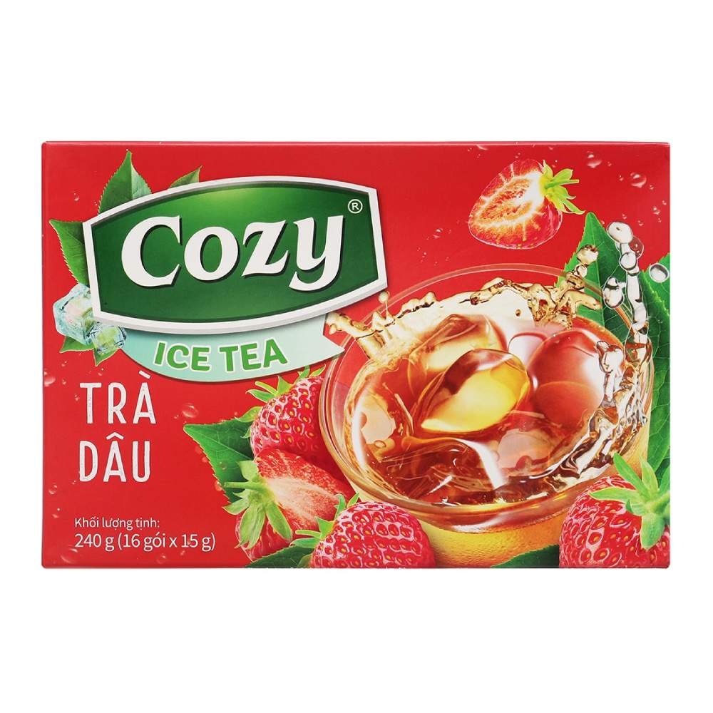 Trà Cozy IceTea dâu  240gr