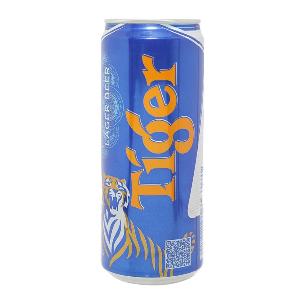 Bia Tiger  xanh lon 330ml