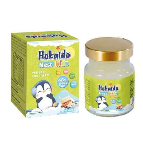 Nước yến Kids Nest Plus hương vani 70ml