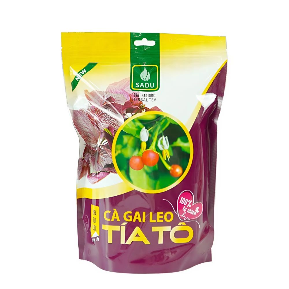 Trà cà gai leo tía tô SADU túi lọc 250gr
