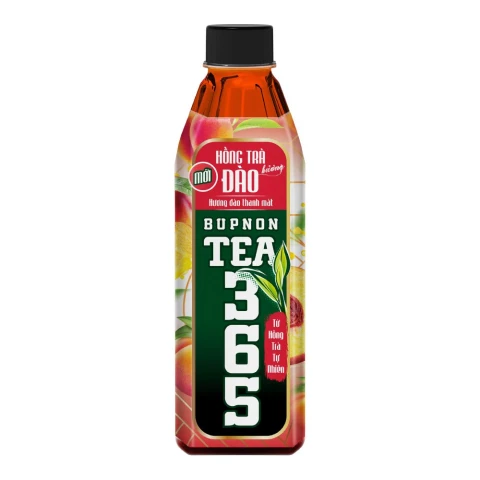 Trà  Tea366 hương đào 500ml